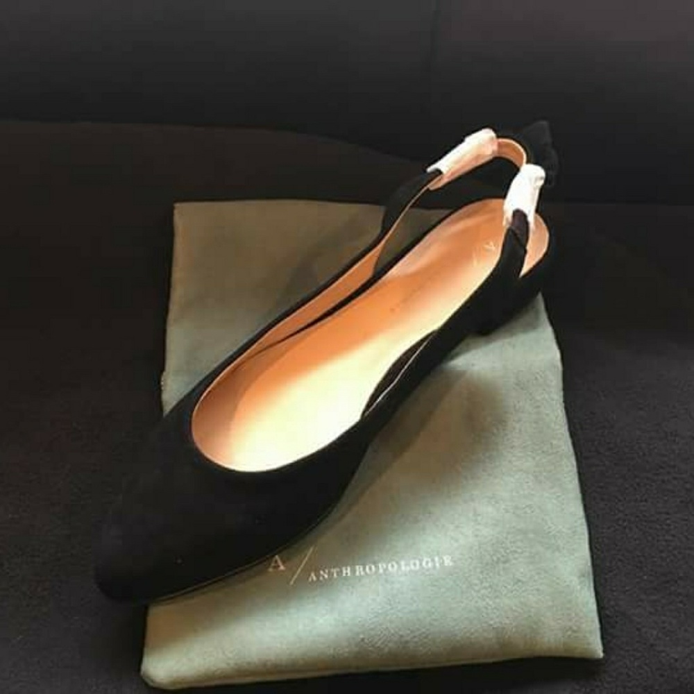 Black Flats Sandals